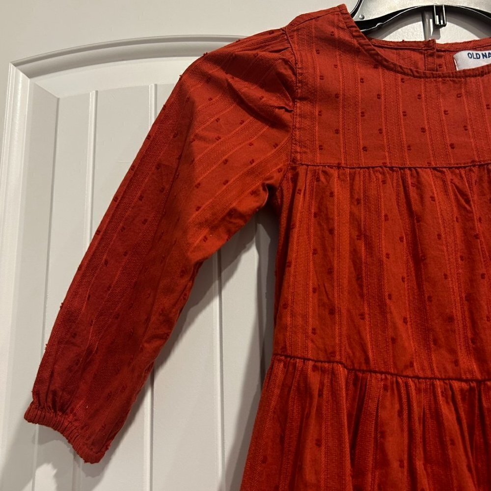 OLD Navy Girls Red Flowy Dress Girls Size 4T, 3 for $15 Kids Bundle - Picture 4 of 6